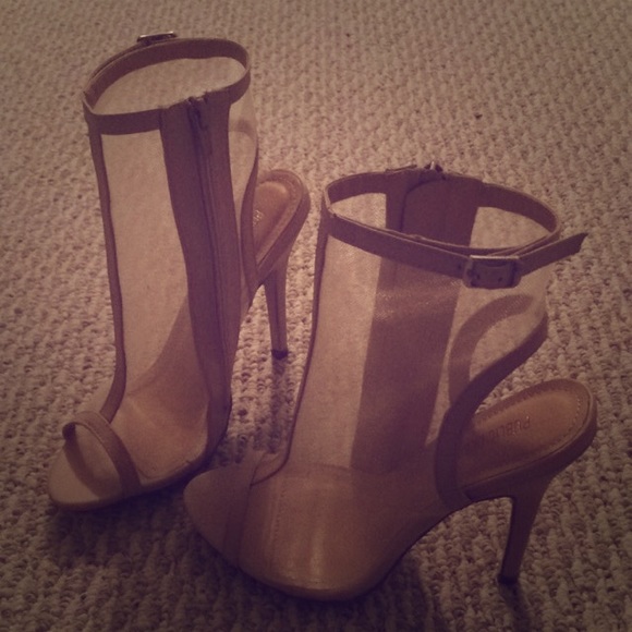 Nude Mesh Heel😊
