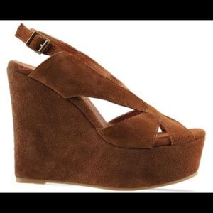 Jeffrey Campbell Mariel in Tan Suede- NWOT
