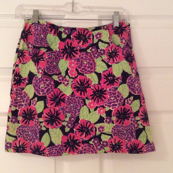 Lilly Pulitzer floral skirt