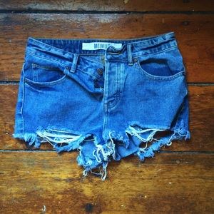 Brandy Melville Denim Cutoffs