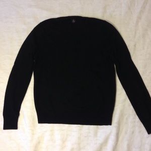 Men's Long Sleeve V-Neck Wool Sweater