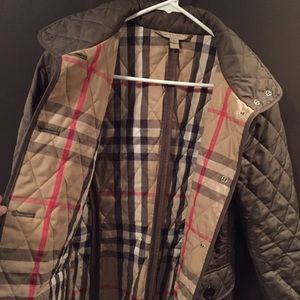 Burberry quilted  jacket