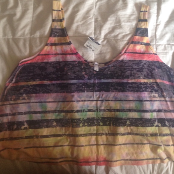 Tye dye crop top