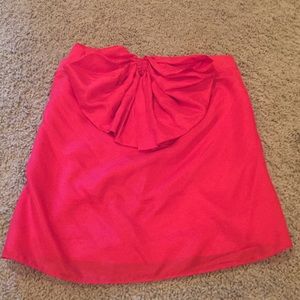 Club Monoco Red bow top