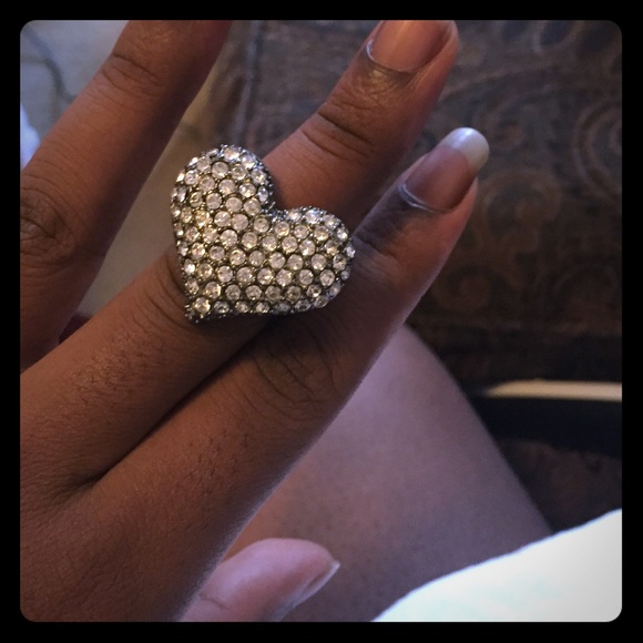 Big heart ring