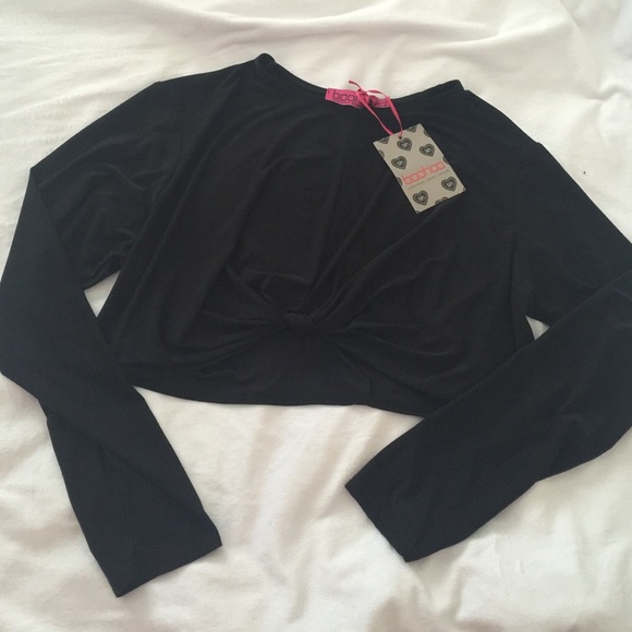 Knotted Front Crop top - Picture 1 of 3