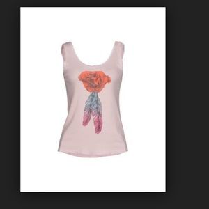 Wildfox rose tank💕final reduction💕