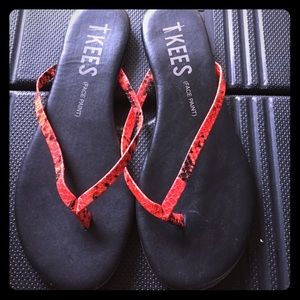 Tkees Face Paint Flip flops