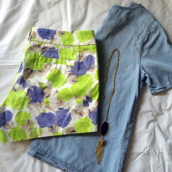 J.Crew Factory Floral Shorts