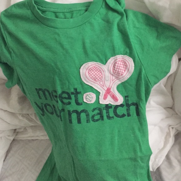 Green tennis t shirt! - Picture 2 of 2