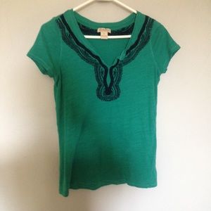 Lucky embroidered tshirt