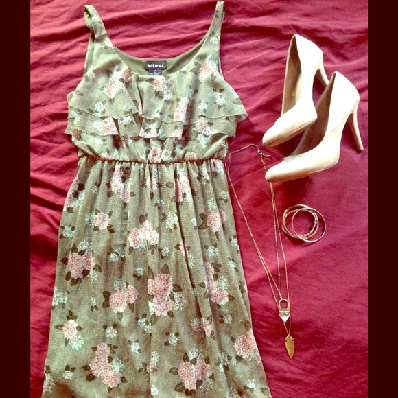 Flower Print Dress