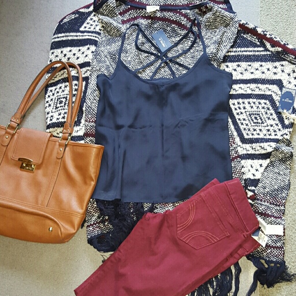 Strappy Navy Cami