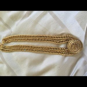 Authentic Chanel Vintage choker style necklace