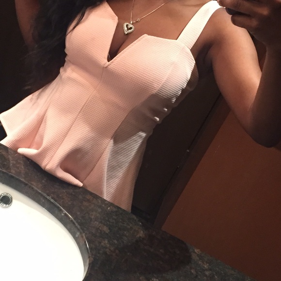 Sexy pink top