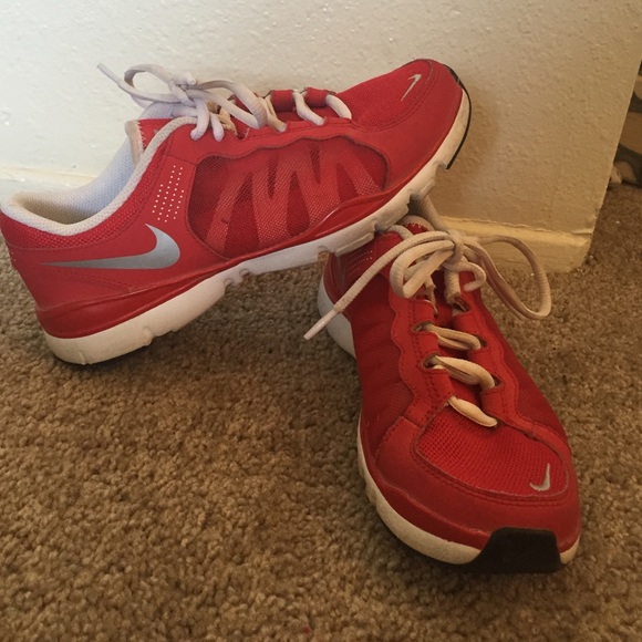 Red Nike Running Shoes