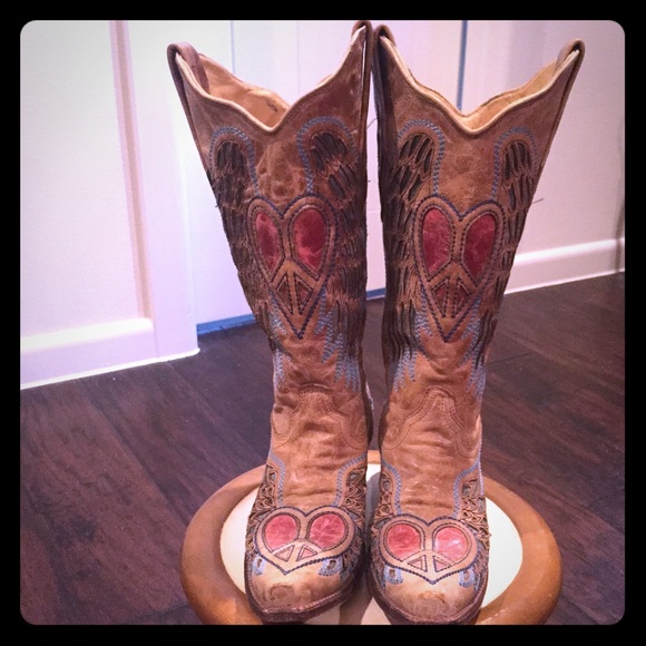 Ladies Corral Cowboy Boots