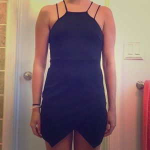 Lulu's Strap Me Silly Bodycon Dress
