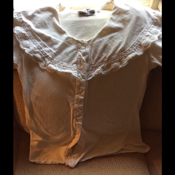 Lace top and fleece