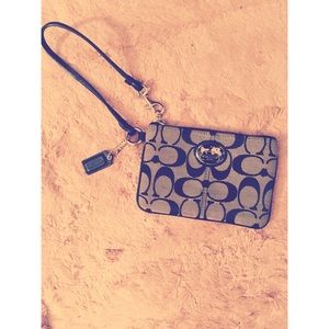 Authentic Coach Wristlet