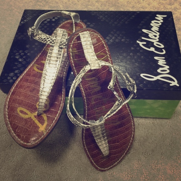 Sam Edelman Python sandals