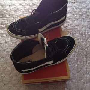 Black old school vans