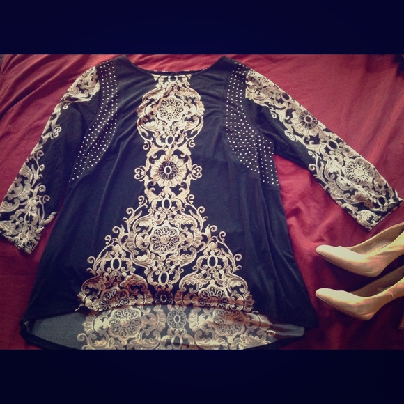 Printed Dressy Blouse