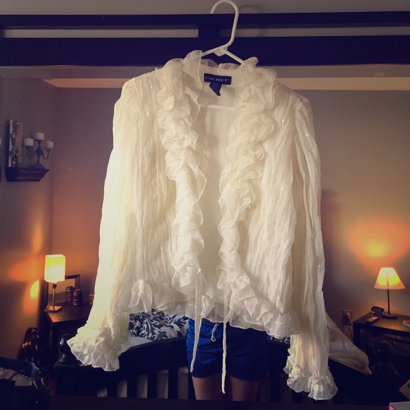 Ivory Cachet Blouse