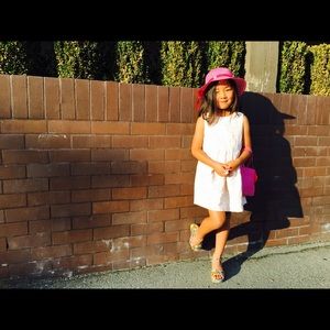 Pink hat