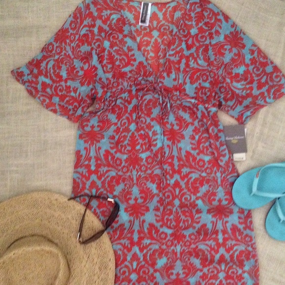 Tommy Bahama Cover Up dress with tags