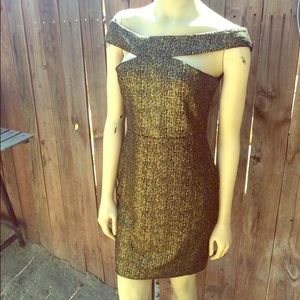 Black/Gold Dress