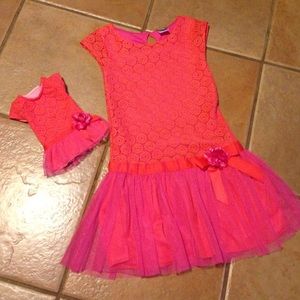 Dress and doll dress