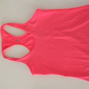 Lululemon Neon Orange Racerback Tank 8