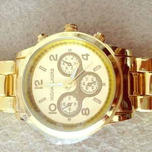 MK Gold Watch