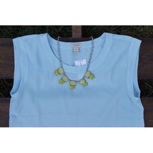 J. Crew sleeveless top