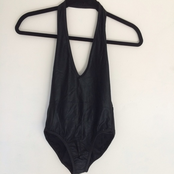 American Apparel Tops - Black American apparel onesie