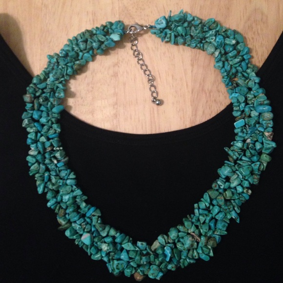 Beaded turquoise Necklace