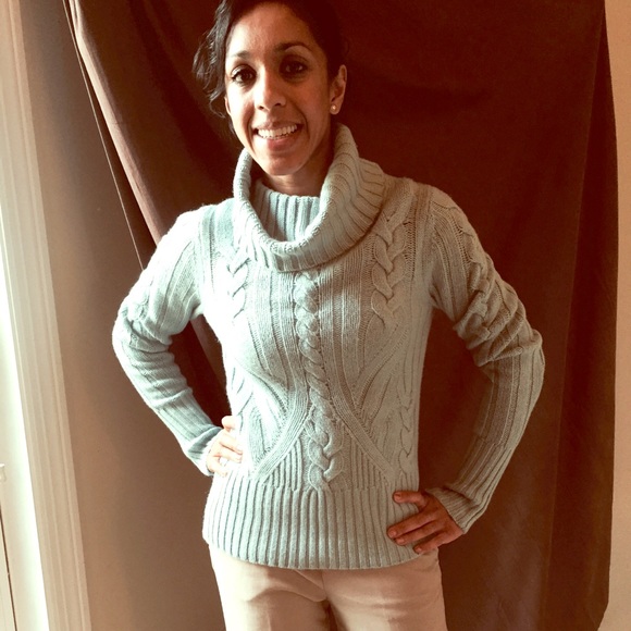 Blue Sweater - Ann Taylor