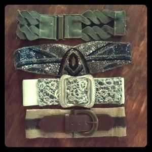 Bke Daytrip lot of 4 belts
