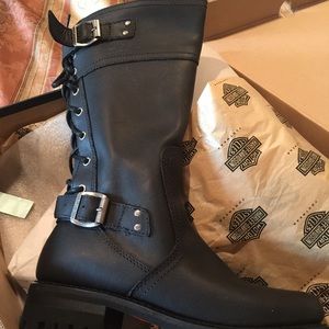 Authentic Harley Davidson riding boots