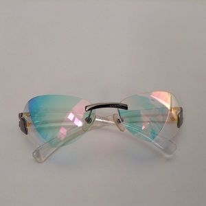 CHANEL Frameless Iridescent Sunglasses 4037