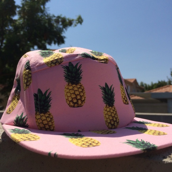 Forever 21 Pineapple Adjustable Hat