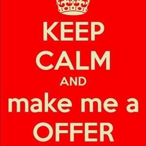 Make any reasonable offers if you are interested