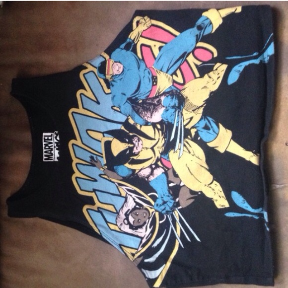 Marvel Large Crop Top