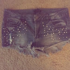 Jean shorts