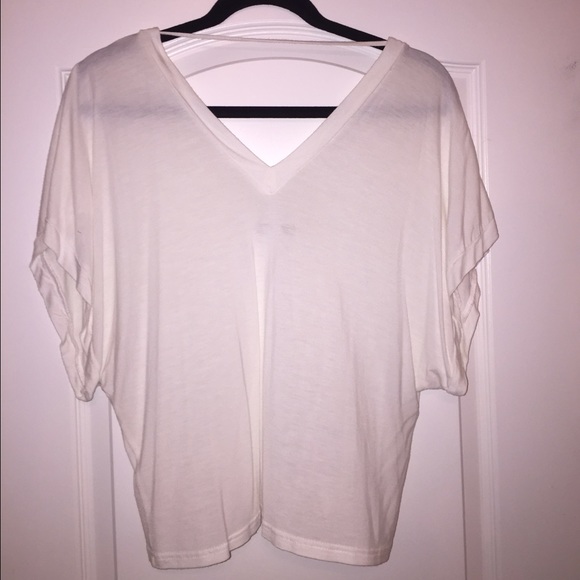 Cute white top!
