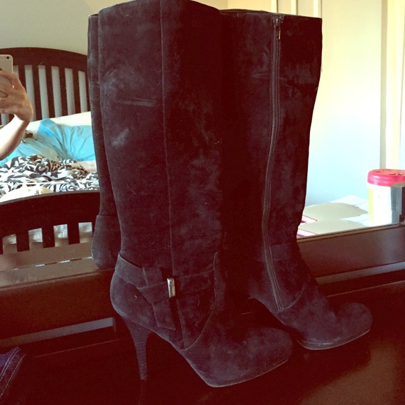 Tall Black Boots