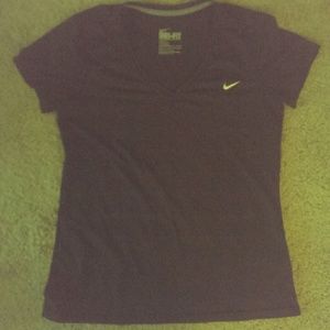 Black Nike dri-fit shirt