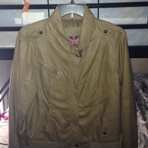 Tan jacket