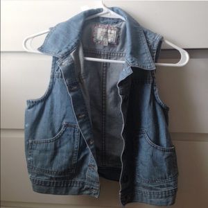 Denim vest